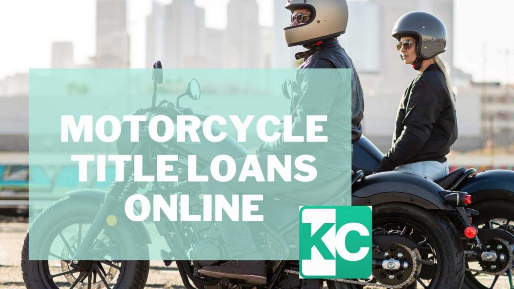 Get Online motorcycle title loans using your motorcycle title as collateral.